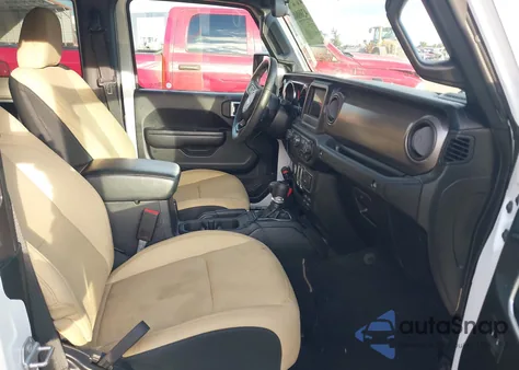 2021 Jeep Wrangler Sport S 4X4 z USA, uszkodzony, nr VIN 1C4GJXAN3MW626899